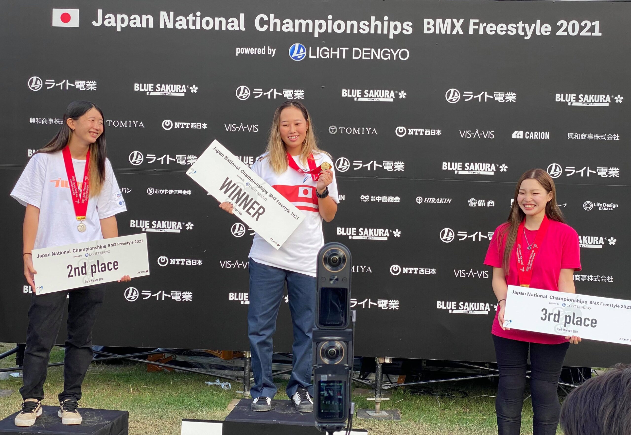 第5回全日本BMXフリースタイル選手権女子エリートで内藤寧々選手が初優勝