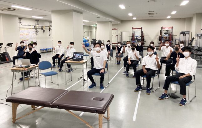 岩倉高等学校でのスクールアスレティックトレーナー活動