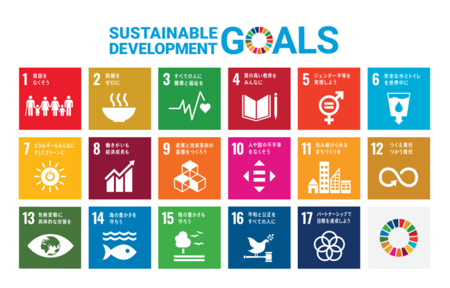SDGs17の目標と健康経営