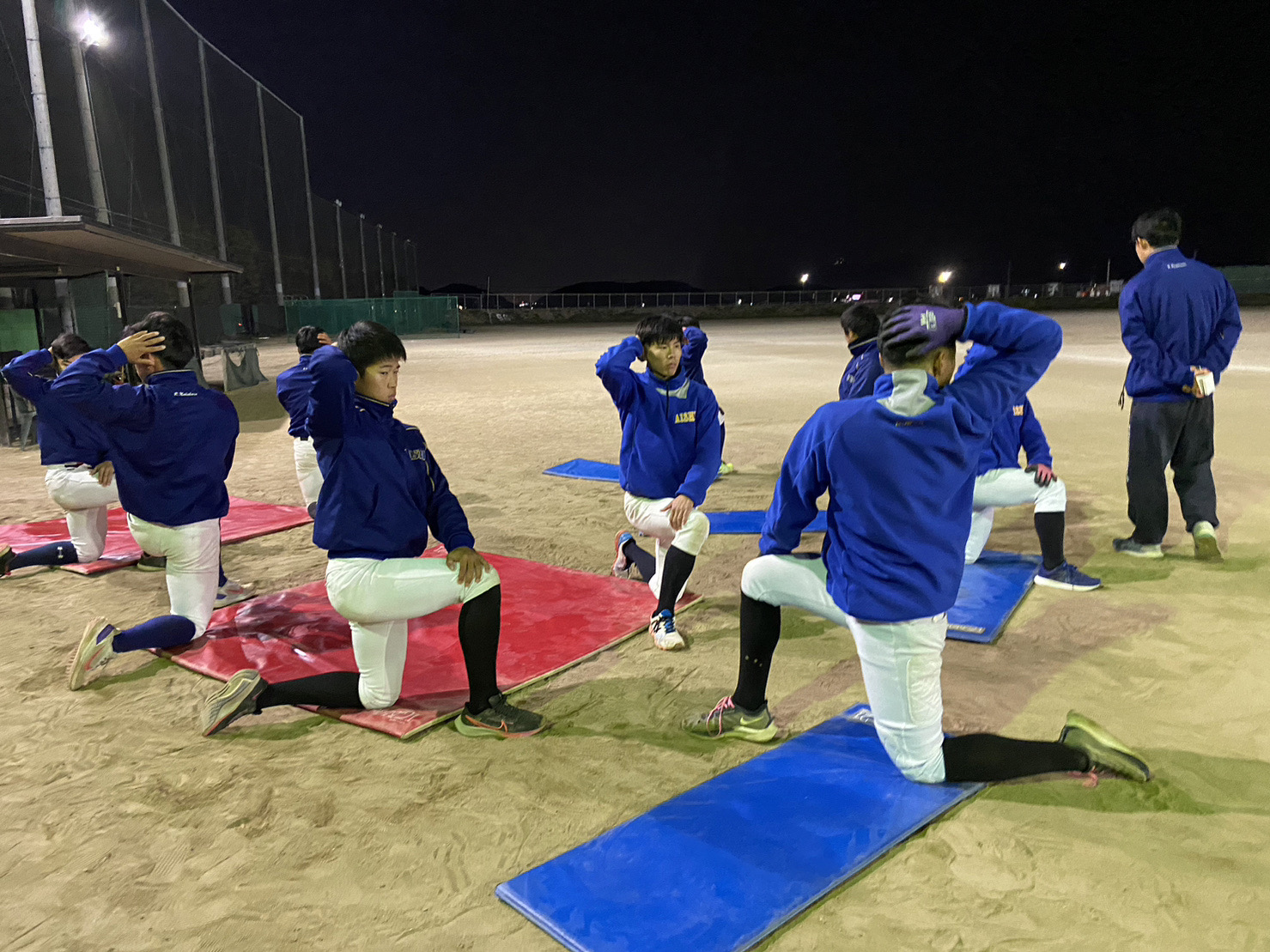 折尾愛真短期大学硬式野球部トレーニング指導 株式会社MEDITRAIN