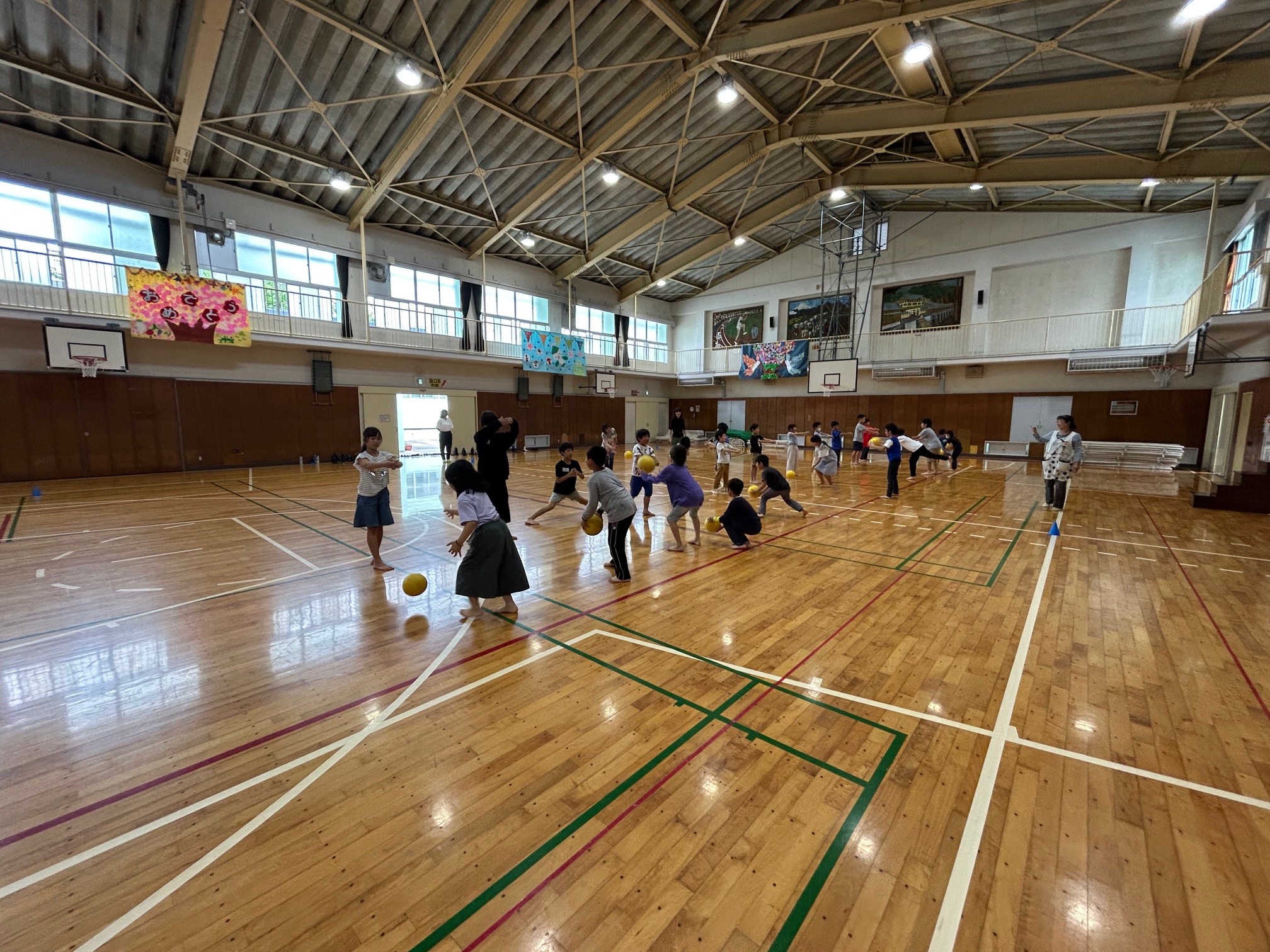 横浜市立本郷台小学校でスポトレを開催しました