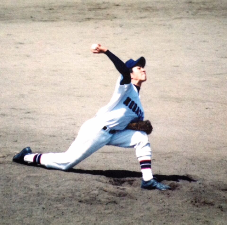 伊藤彰浩の高校時代、投手をしていました