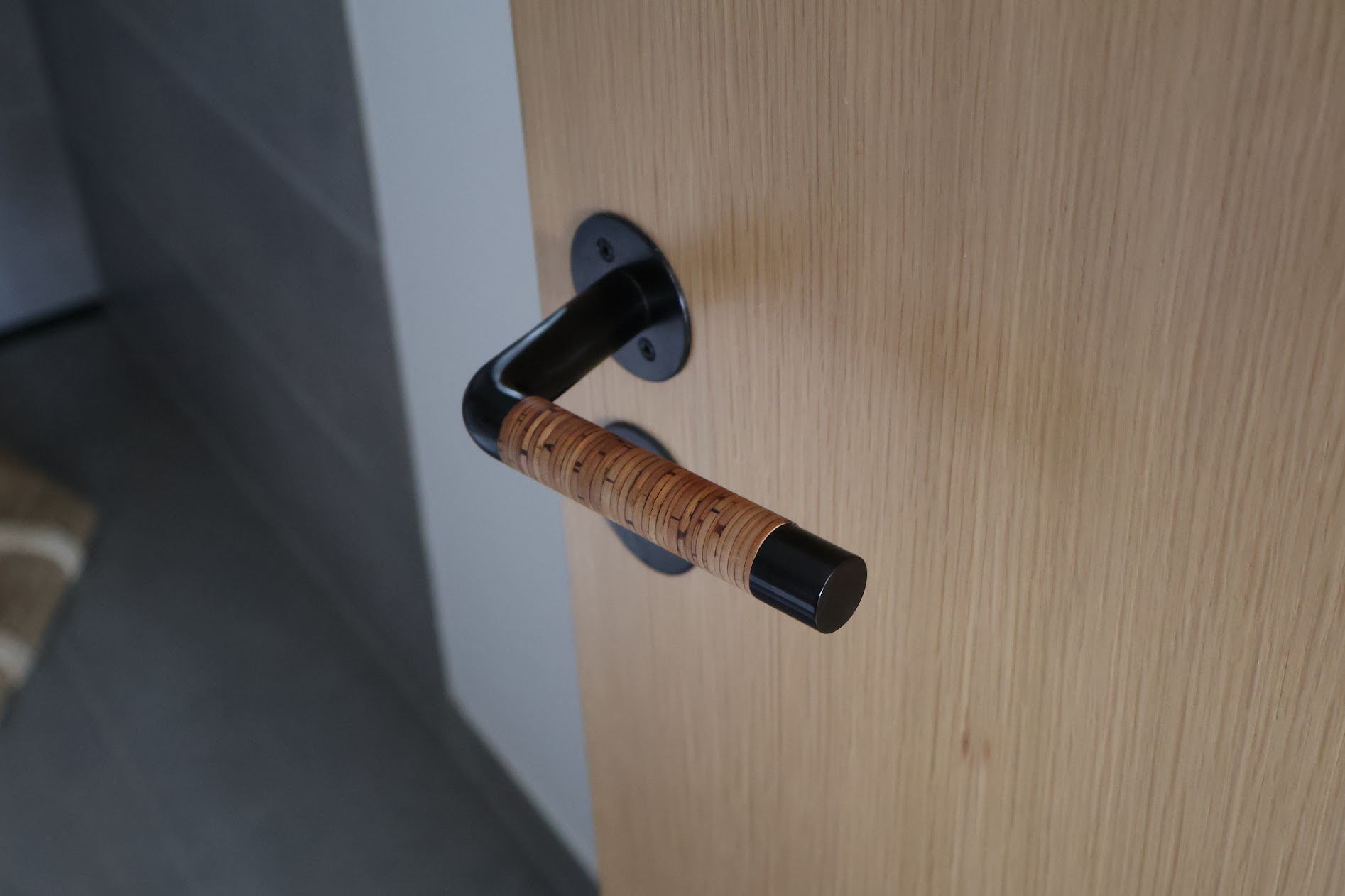 ニョードルム・ホームのドアノブにも工夫